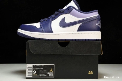 1 Purple “Covered Jordan Tones” Low 1030